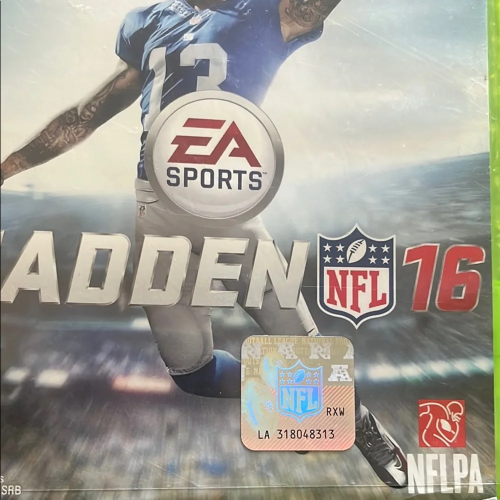 Xbox 360 Madden NFL 16 Football Video Game EUC